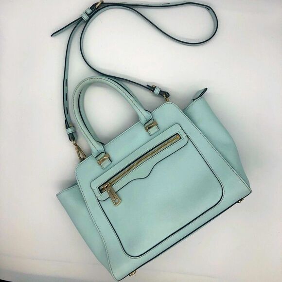 Rebecca Mincoff Crossbody Leather Bag - Picture 1 of 5